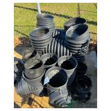 Drain tile tees