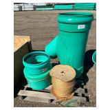 Sewer pipe fittings
