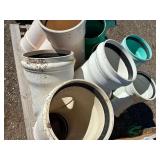 Sewer pipe fittings