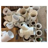 Numerous PVC fittings