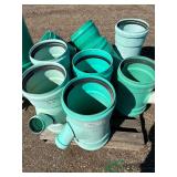 Sewer pipe fittings