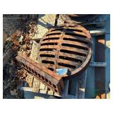Cast drain grates