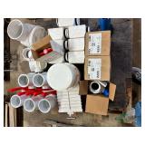 Numerous valves and meter jackets