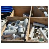 Numerous PVC fittings