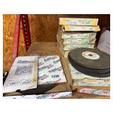 Numerous cut off saw blades
