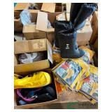 Hard hats, rain gear, boots, and more