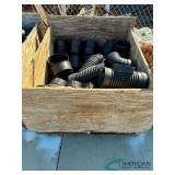 Crate of misc. tile fittings