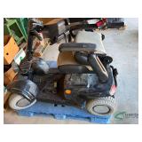 Electric motorized scooter with charger