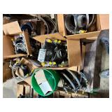 Numerous saddle tap clamps