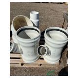 Sewer pipe fittings