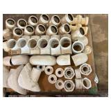 Assorted PVC fittings