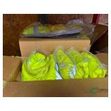 High visibility jackets and sweat shirts