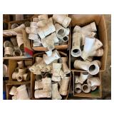 Numerous PVC fittings