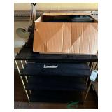 (3) Shelving units and contents