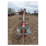 Hutchison / Mayrath grain elevator damaged, bent tube