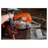 Stihl MS 271 chain saw and misc