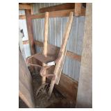 Flat topped wheel barrow