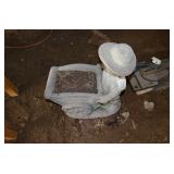 decorative yard planter