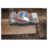Plastic tool box and misc