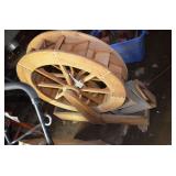 wooden water mill