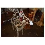 Christmas decorations and wooden livestock