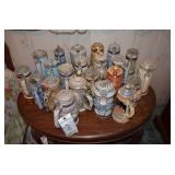 Collection of Beer Steins