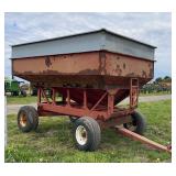 Easy Flow 350 Bushel Gravity Wagon on 10 Ton Running Gear, row:2
