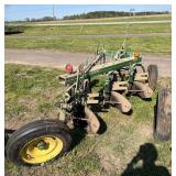 John Deere F620H 3 Bottom Trailer Plow, row:3