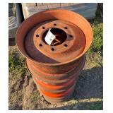 (4) Skid Steer Rims, row:7