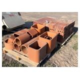 Assorted Face Bricks & Flue Liners, row:5