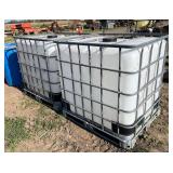 (2) IBC Tote Tanks- water/liquid storage containers, row:5