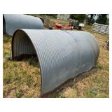 Metal Livestock Quonset