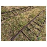 (2) Feeder Gates, 15.5  ft long