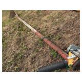 Westfield 4 inch auger, 15 ft long, 1 HP electric motor