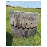 Set of 26.5 - 25 loader tires