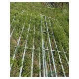 (2) Galvanized Livestock Gates, 12 ft