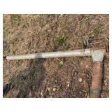 4 inch auger, 8 ft long