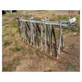 (2) Self-Latching head gates, 8 ft long