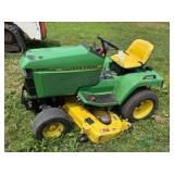 John Deere 425 Garden Tractor, shows 1,287 hours, S/N - M00425A023109