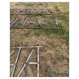 (3) Self-Latching Head Gates, 1 is 12 ft., 2 are 9 ft.