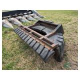 Tire Scraper, 7 ft., Universal quick attach