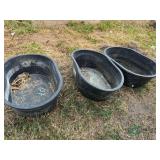 (3) Tuff Stuff 40 gallon Water tanks