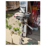 Jiffy Hole digger with auger, Tecumseh engine