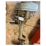 Vintage Elgin outboard engine
