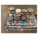 Parts box and misc. copper plumbing couplers