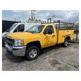 2010 Chevrolet Silverado Pickup Truck, VIN # 1GB3KVBK1AF109640, comes with snow plow