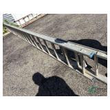Aluminum extension ladder 40 ft.