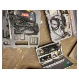 Dremel rotary tools and Ryobi rotary saw