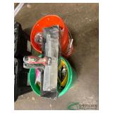 Pex plumbing couplers and plumbing fittings, drywall trowels