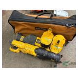 DeWalt cordless reciprocating saws and Rigid corded reciprocating saw